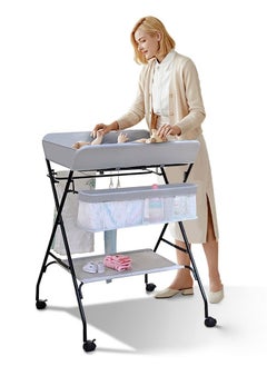 Generic Baby Diaper Changing Table Foldable Portable Diaper Table Suitable for Babies Under 1 Years of Age  - Image 1