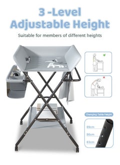 Generic Baby Diaper Changing Table Foldable Portable Diaper Table Suitable for Babies Under 1 Years of Age  - Image 3