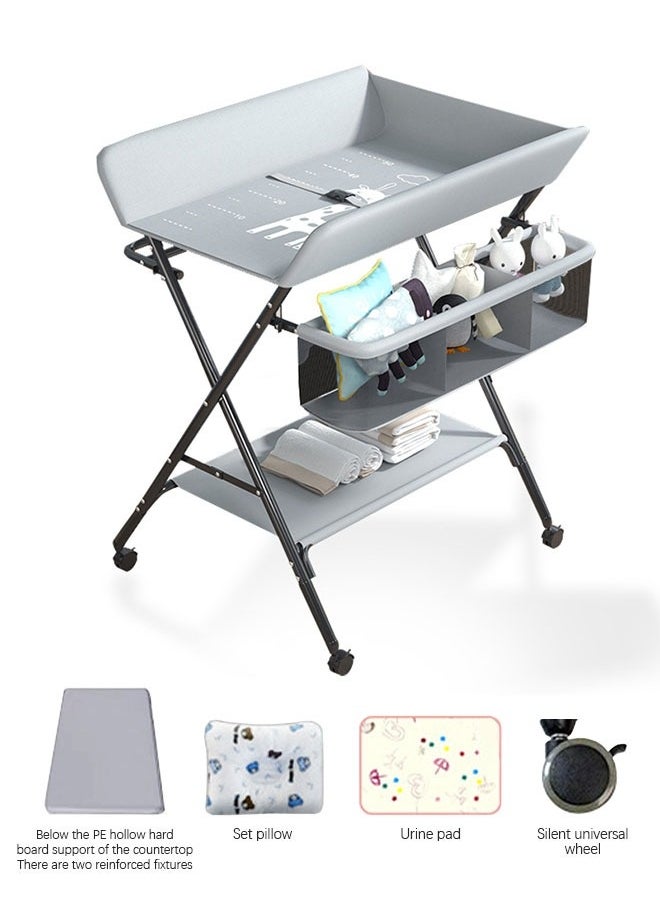Generic - Baby Diaper Changing Table Foldable Portable Diaper Table Suitable for Babies Under 1 Years of Age - Image 1