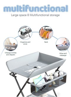 Generic Baby Diaper Changing Table Foldable Portable Diaper Table Suitable for Babies Under 1 Years of Age  - Image 4