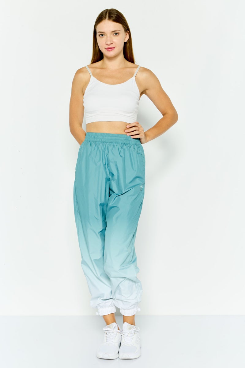 adidas Originals Women Sportswear Fit Drawstring Track Pants, Slate Green  - Image 2