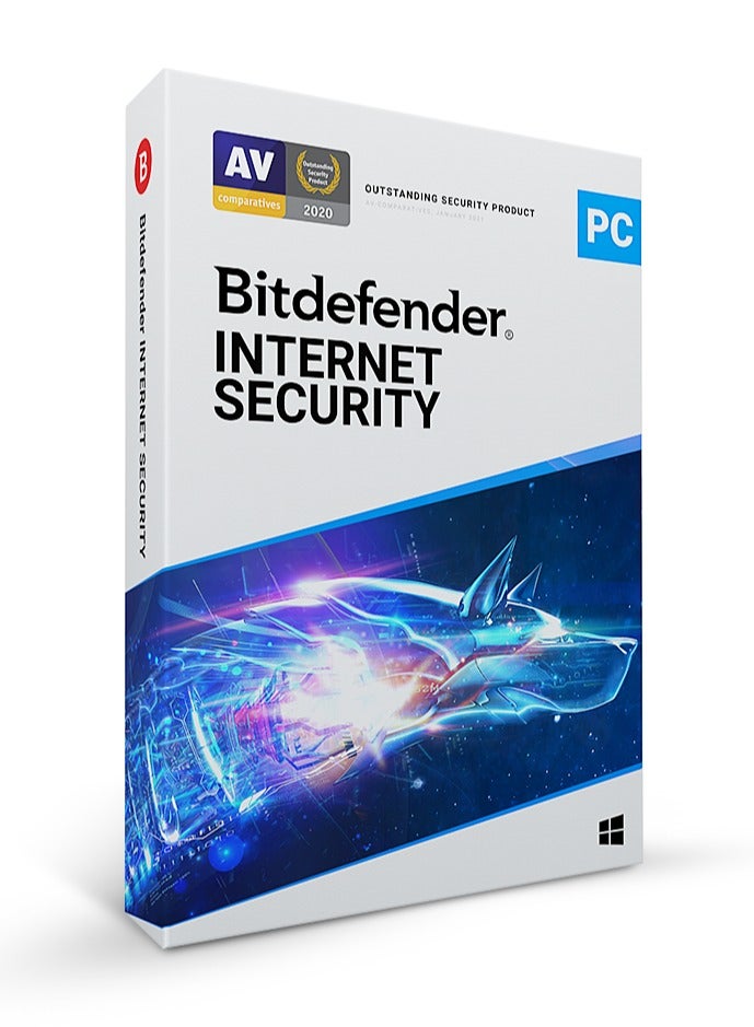 بيت ديفيندر Bitdefender Internet Security 3 PCs 1 Year