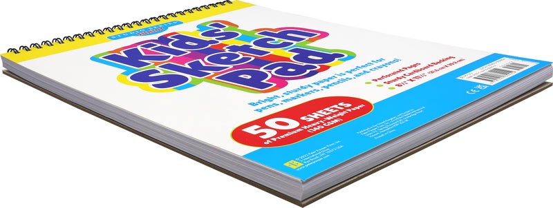 Peter Pauper Press Kids' Sketch Pad (50 perforated sheets of high quality paper. Acid-free) - Image 3