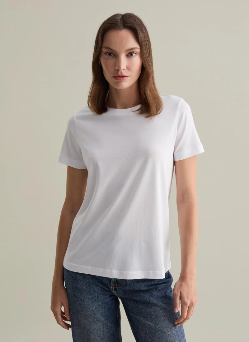 او في اس Supima cotton T-shirt