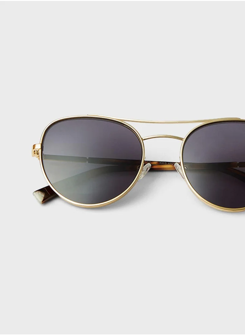 KENDALL + KYLIE Reese Aviator Sunglasses Kks4025G