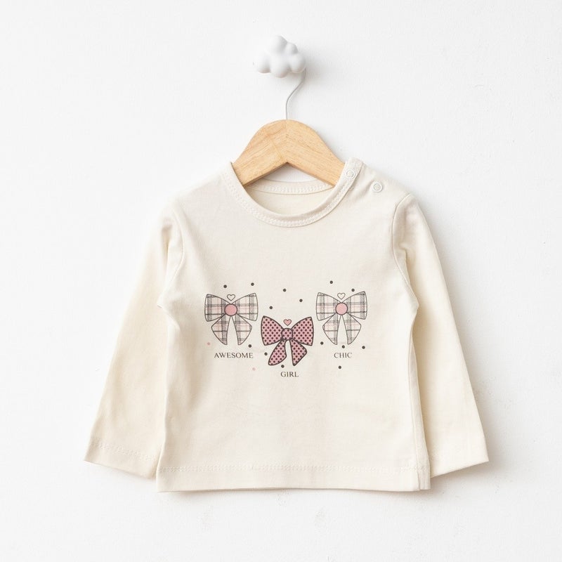 FOR MY BABY Baby Fou Rose Print Vest Set - Image 2