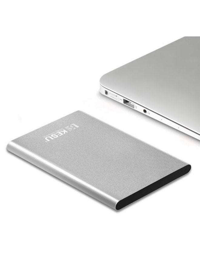 Kesu 500gb Portable Hard Drive, Large Capacity, Usb3.0 K201, 2.5-inch, Bright Moon Silver, External Mechanical Hard Drive For Laptops And Smartphones, Large Usb Flash Drive - Image 5