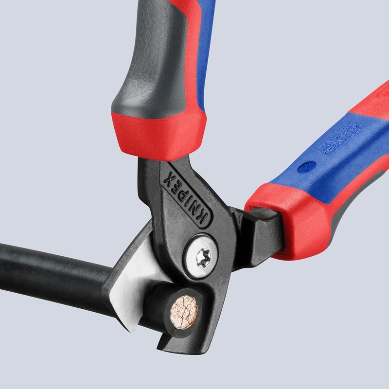 KNIPEX 95 12 160 StepCut Cable Shears with Multi-Component Handle - 160mm - Image 5