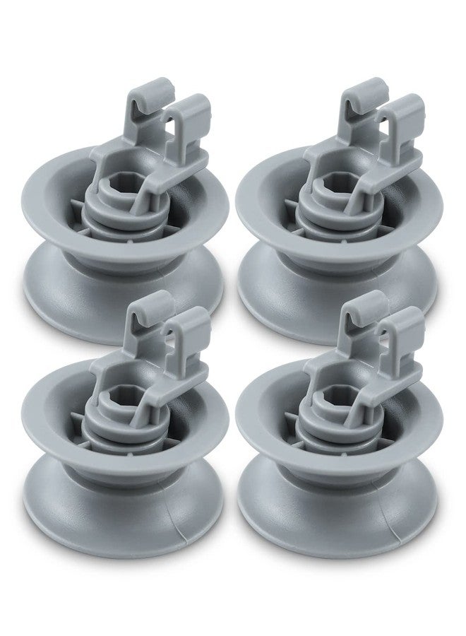 YIGUCS 611666 Dishwasher Upper Rack Roller Fit for Bosch Repleace dishrack roller 00611666 PS8727423 00165313 165313 AH3477770 EA3477770 AP4355370 PS3477770, 4Pcs - Image 1