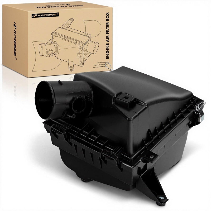 A-Premium APremium Engine Air Filter Cleaner Box Housing without Air Strainer Compatible with Toyota Tacoma 2016 2017 2018 2019 2020 2021 2022 V6 35L Replace 177000P230 177000P230 - Image 2