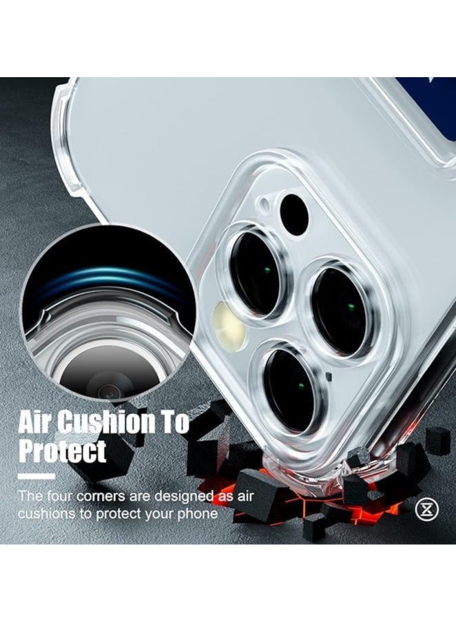 ELMO3EZZ Case for iPhone 14 Pro Max Clear Slim Phone Case Soft TPU Wallet Case Bag Cover with Card Slot Holder Shockproof 6.7 (Clear) - Image 3