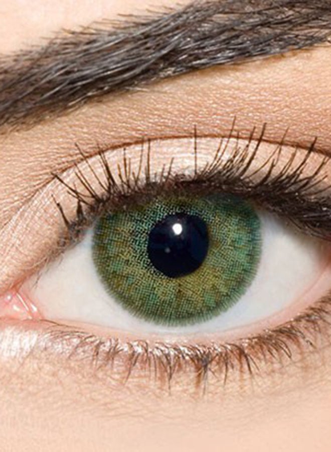 Unisex Pack Of 2 Trikolor Contact Lenses