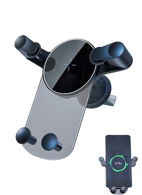 Car Phone Mount Wireless Charger, 15W Fast Charging Magnetic Wireless Car Charger, Air Vent Phone Holders for Your Car for Magsafe Car Phone Holder for iPhone 16/15/14/13/12 Fast Charging