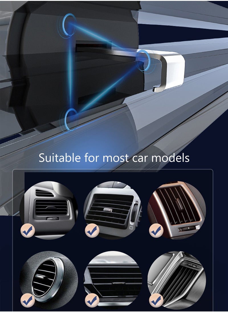 Generic - Car Phone Mount Wireless Charger, 15W Fast Charging Magnetic Wireless Car Charger, Air Vent Phone Holders for Your Car for Magsafe Car Phone Holder for iPhone 16/15/14/13/12 Fast Charging - Image 1