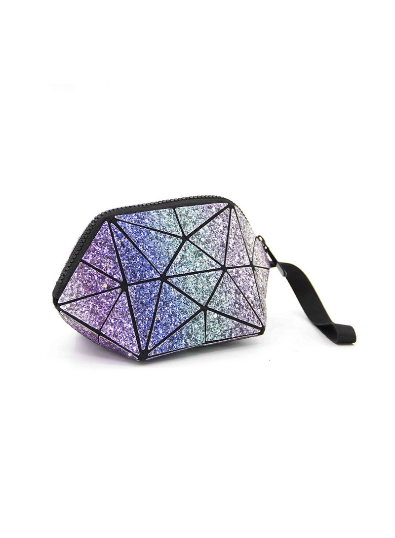 فليلي حقيبة تخزين مستحضرات التجميل بلون النجوم - Image 1