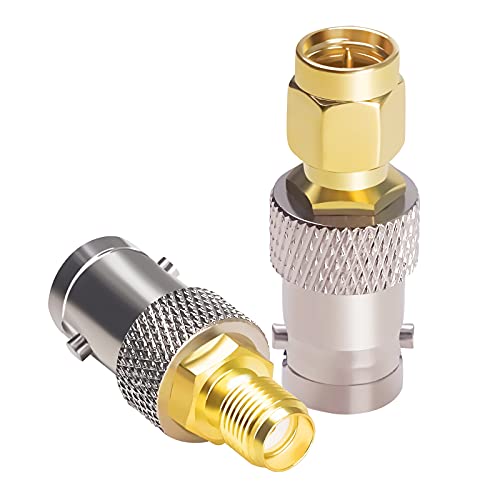 Goupchn SMA to BNC Connectors Kit 8PCS Male Female Coax Coaxial Adapter Converter - Image 4