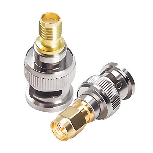 Goupchn SMA to BNC Connectors Kit 8PCS Male Female Coax Coaxial Adapter Converter - Image 3