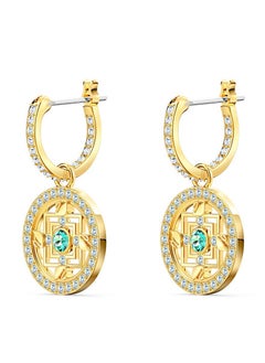 Generic Mysterious Symbol Mandala Lotus Earrings  - Image 2