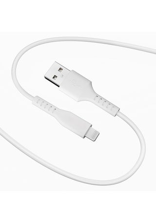 CHAPPELINE USB to Lightning Cable 1M [MFi Certified] Compatible with iPhone USB to Lightning Cable Compatible with iPhone 14 Pro Max/14/13/12/11 Pro/X/XS/XR/8 Plus/Air Pods Pro, Supports Power Delivery (1M) 25W WHITE - pzsku/Z3FA39DDF2D8E69B5C4A2Z/45/_/1728698169/9cd27be1-c3fe-44dc-9bf2-2dc00995bffc