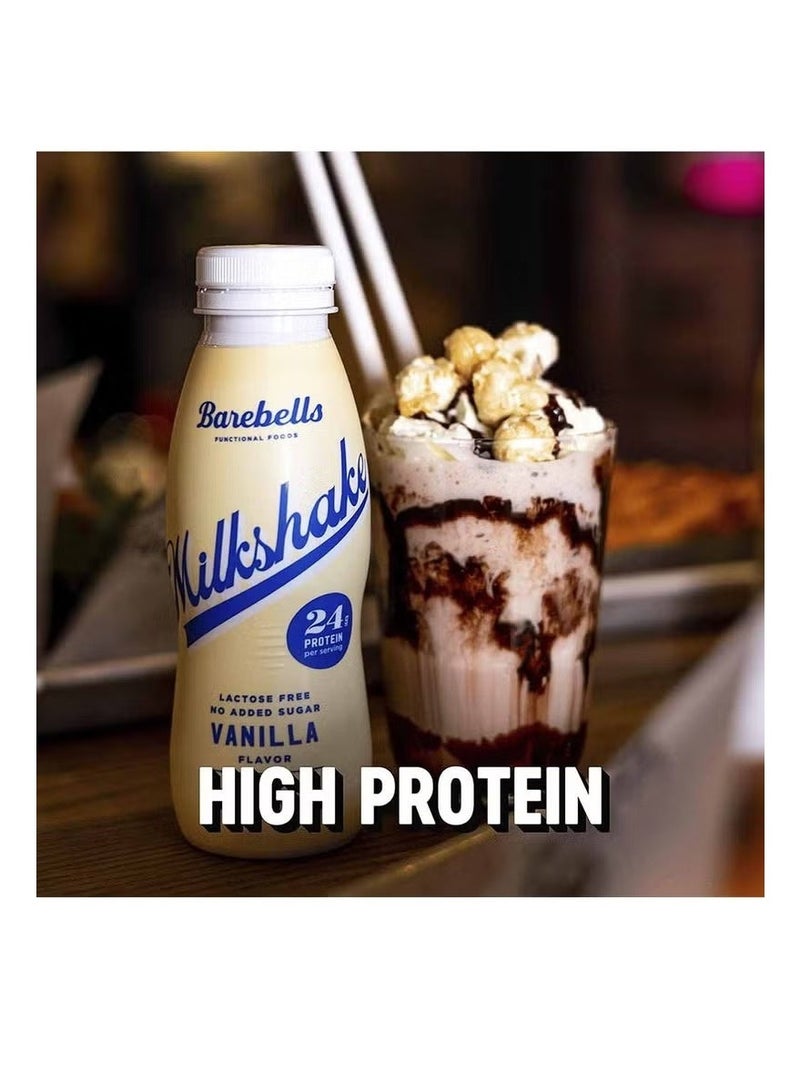 بيربيلز بروتين ميلكشيك نكهة الفانيليا 330 مل – عبوة 8 - Image 3