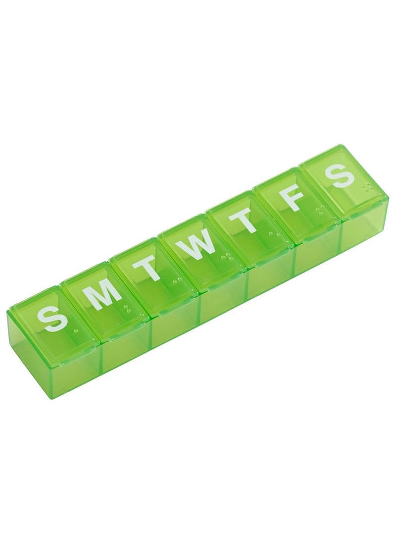 Ezy Dose Weekly 7-Day Pill Case With Contoured Bottoms  - Image 1