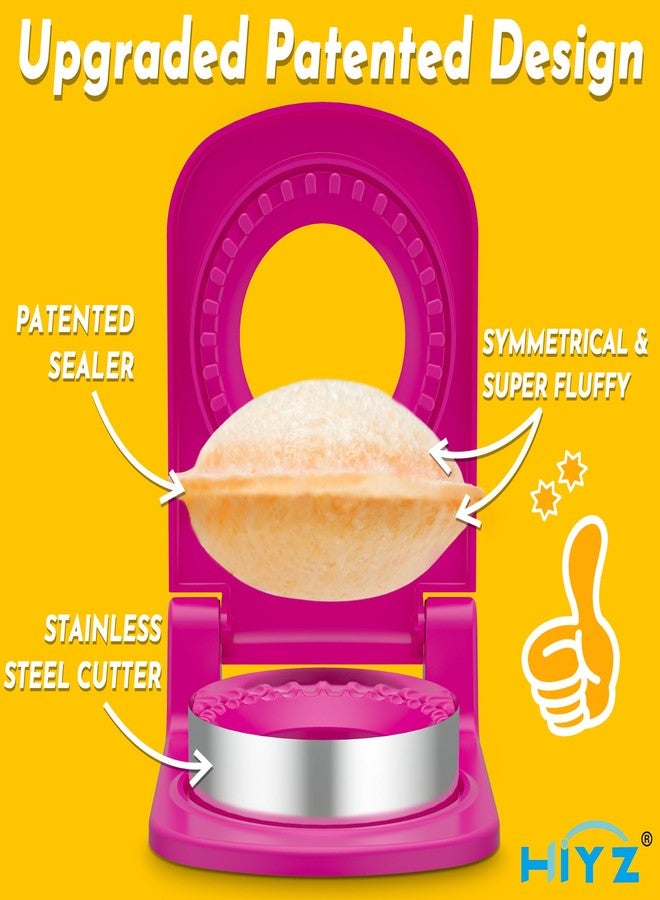 HiYZ Sandwich Cutter and Sealer - Stainless Steel Decruster Sandwich Maker - Peanut Butter and Jelly Crustless Sandwich Bread Pancake Maker Cookie Cutter for Kids Children Boys Girls - Image 2