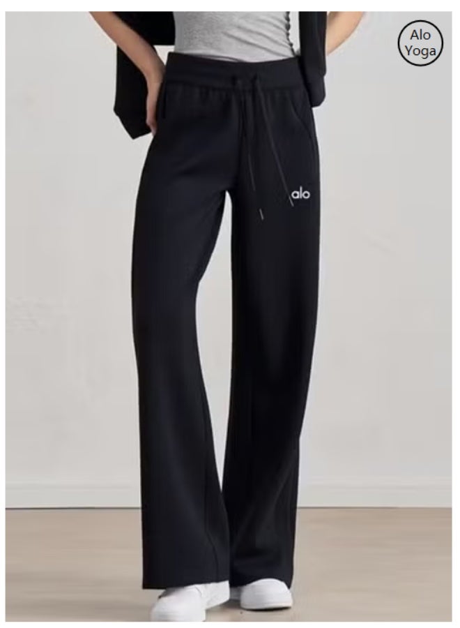 ALO YOGA Women's Wide Leg Pants - Casual Sweatpants - Image 1