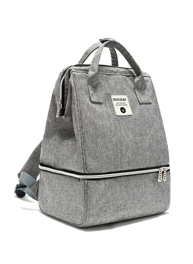 insular - Waterproof multifunctional Large Capacity Cross Body One Shoulder Mummy Diaper Bag - Image 1