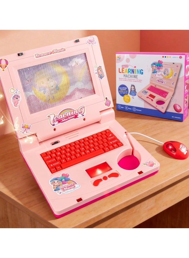 Kids Learning Laptop with Mouse – 20 Educational Activities | English Letters, Words, Math, Music, Games  Logic – Educational Toy for Kids 3+ Years - Image 2