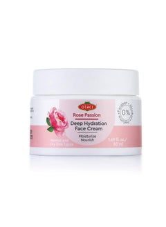 OTACI Rose Passion Deep Hydration Face Cream Moisturizer Skin Lotion Facial Rose Natural Hydrating Moisturizing  - Image 1