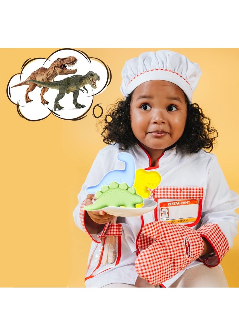 SYOSI - Silicone Cake Molds Cute Dinosaur Kid's Cartoon Dino Chocolate Gummy Mold Tray Candy Fondant Mould Cake Baking Decorating Tools DIY Handmade Soap for Cupcake Decor - Image 1