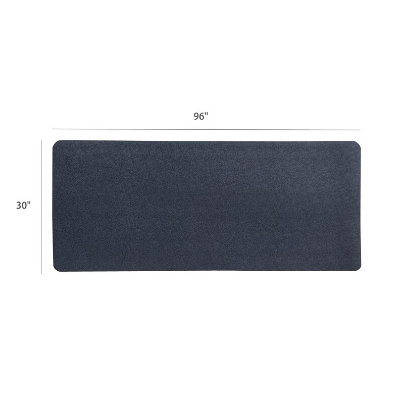 MotionTex Exercise Equipment Mat for Under Rowing Machine, Home Gym Floor Protection, Suitable for Rower, Treadmill, or Elliptical Machine, 30" x 96", Black (8M-110-30C-8) - Image 4