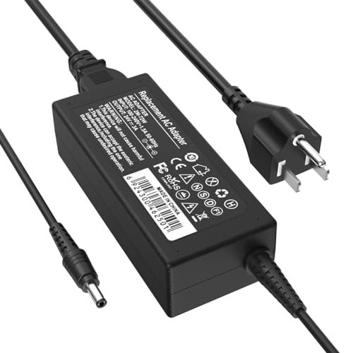 EAGLEGGO AC 100-240V to DC 24V 3A Power Supply Adapter Replacement for Fujitsu Image Scanner FI-Series fi-7160 fi-7180 fi-7260 fi-7280 PA03586-B015 AC Power Cord - Image 1