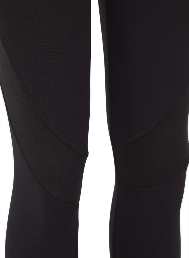 trendyol Black Soft Brushed Fabric Full Length Knitted Sports Leggings - Image 5