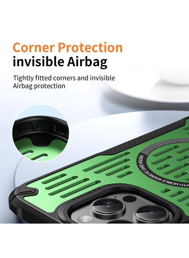 اس-توب جراب لهاتف iPhone 13 Pro Max Ice Front Cooling MagSafe جراب هاتف مغناطيسي - Image 4