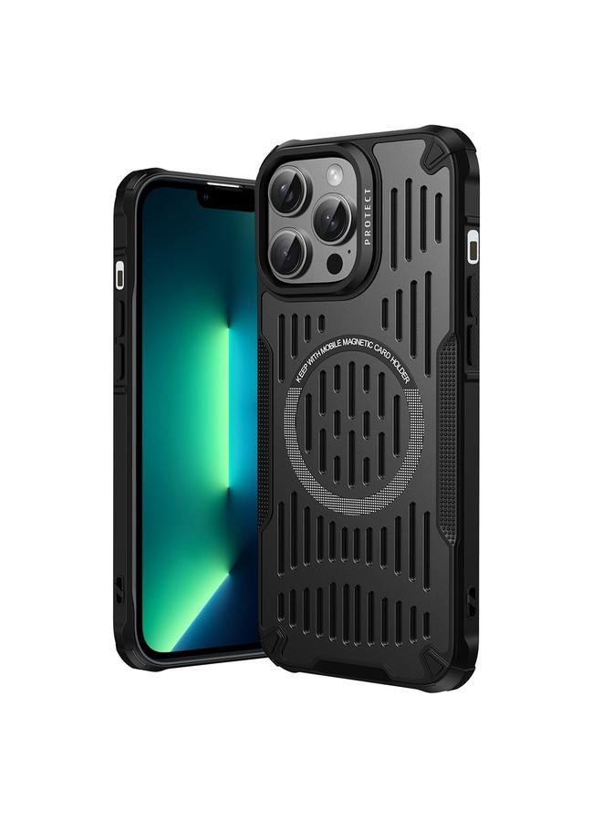 اس-توب جراب لهاتف iPhone 13 Pro Max Ice Front Cooling MagSafe جراب هاتف مغناطيسي - Image 1