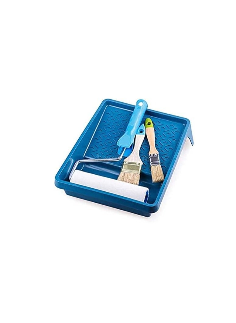 ABBASALI Wall Paint Kit Of Roller, Scrapper, Brushes, Tray & All Purpose Putty  - Image 2