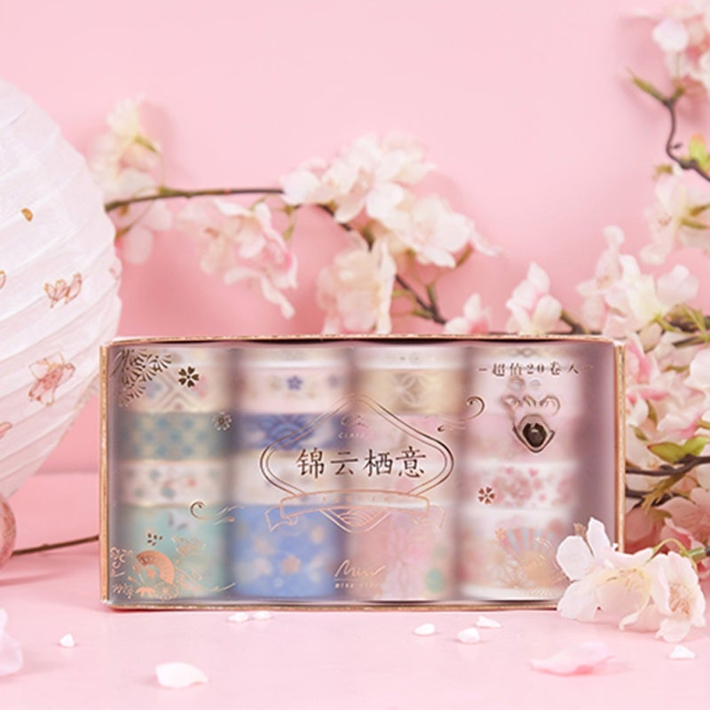 Washi Tape: 20 Rolls In 3 Sizes, Premium Durable Smooth - Lightweight Compact For Diy Crafting, Gift Wrapping Decorative Applications - Image 4