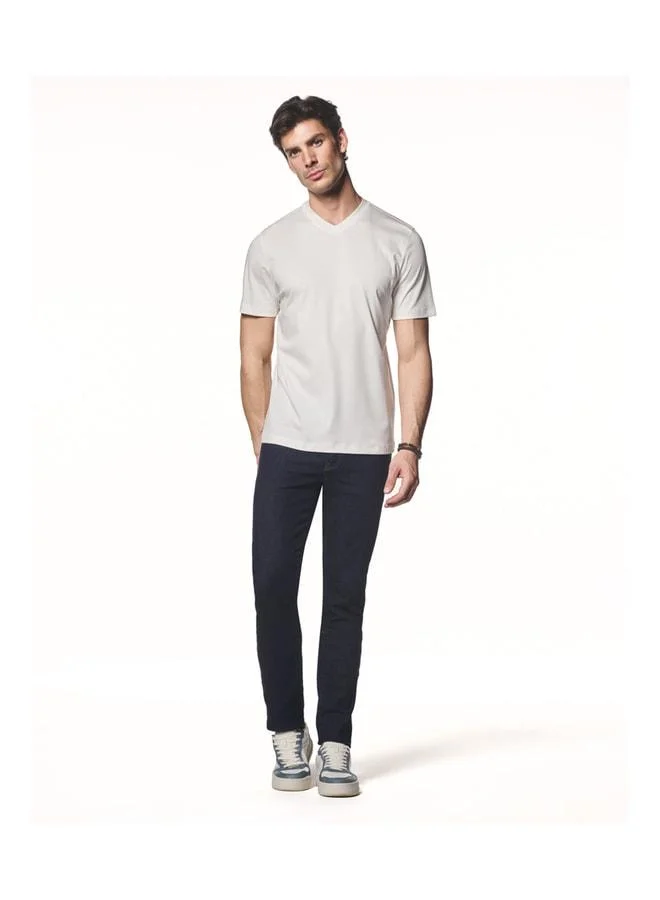 Liwali Modal Blend V-Neck T-Shirt.