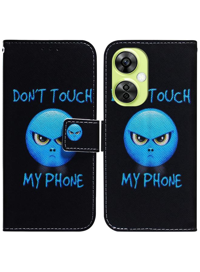 اس-توب جراب هاتف OnePlus Nord CE 3 Lite/Nord N30 من الجلد القابل للطي برسومات ملونة - Image 1