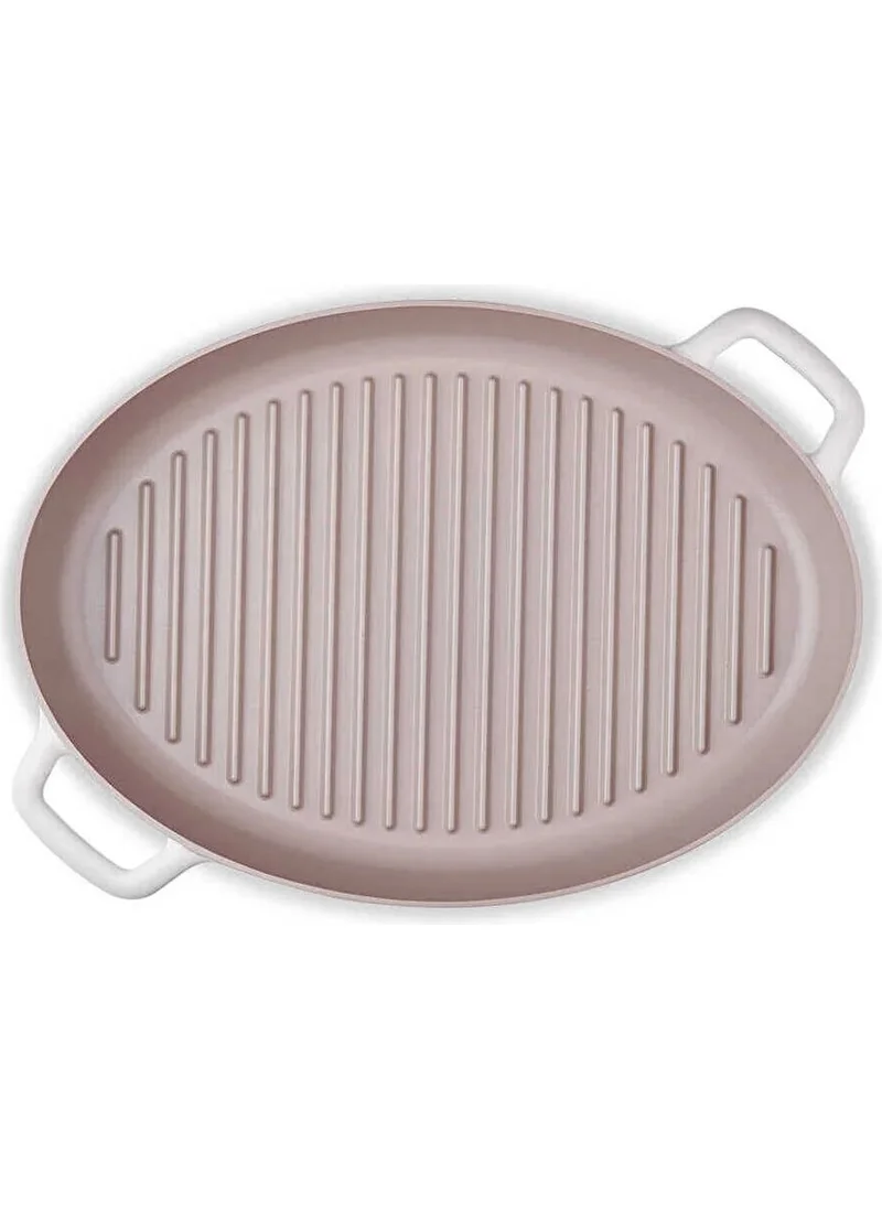 Korkmaz Gusto Ceramic Two Handled Oval Pan 35X25 cm