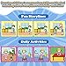 Kasfalci 4Scene Sequence Board Game Sequencing Flash Cards Speech Therapy Materials Sensory Toys for Kids with Autism Preschool Learning Activity for Improve Storytelling Social Skills - Image 3