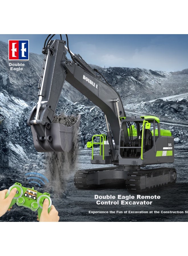Double E 1:16 Remote Control Excavator Engineering Vehicle Toy Car Remote Control Car Birthday Gift For Boys - Image 1