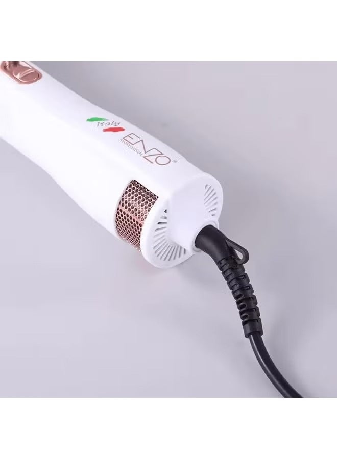 ENZO EN-740 Blow Dryer, Curler, and Straightener, 1000W, Adjustable Heat & Speed Settings, Ceramic Coated Barrel-Intl Version - Image 5