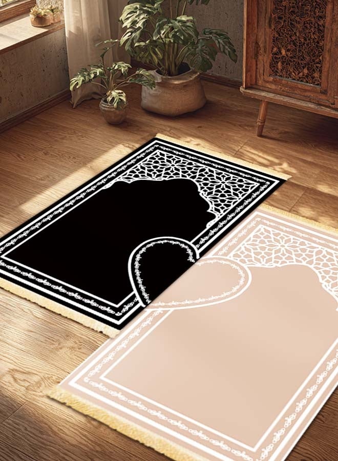 Two-Piece Set Prayer Mats For Couples, With Anti-Slip Bottom - Image 2
