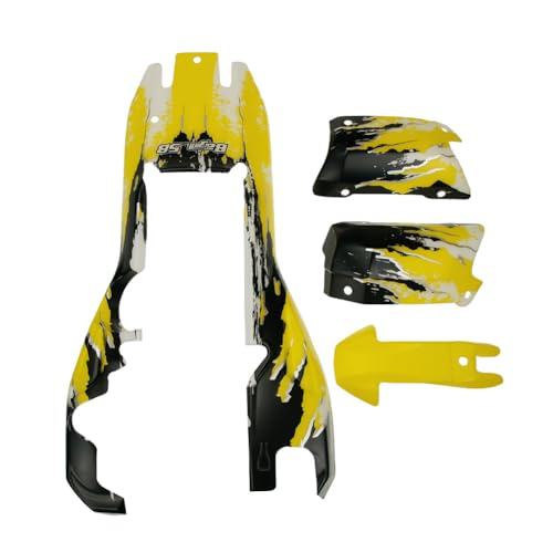 FLMLF Rc Car Body Shell Wear Car Body Cover for 15 HPI Rofun BAHA Kingmotor Rovan Baja 5B Truck Parts Yellow - Image 5