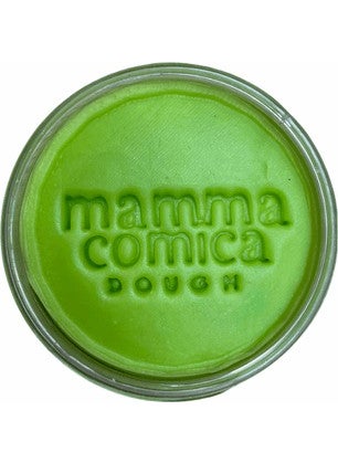 Mammacomica Dough - Single Natural Play Dough - Green Apple 130GR - Image 1