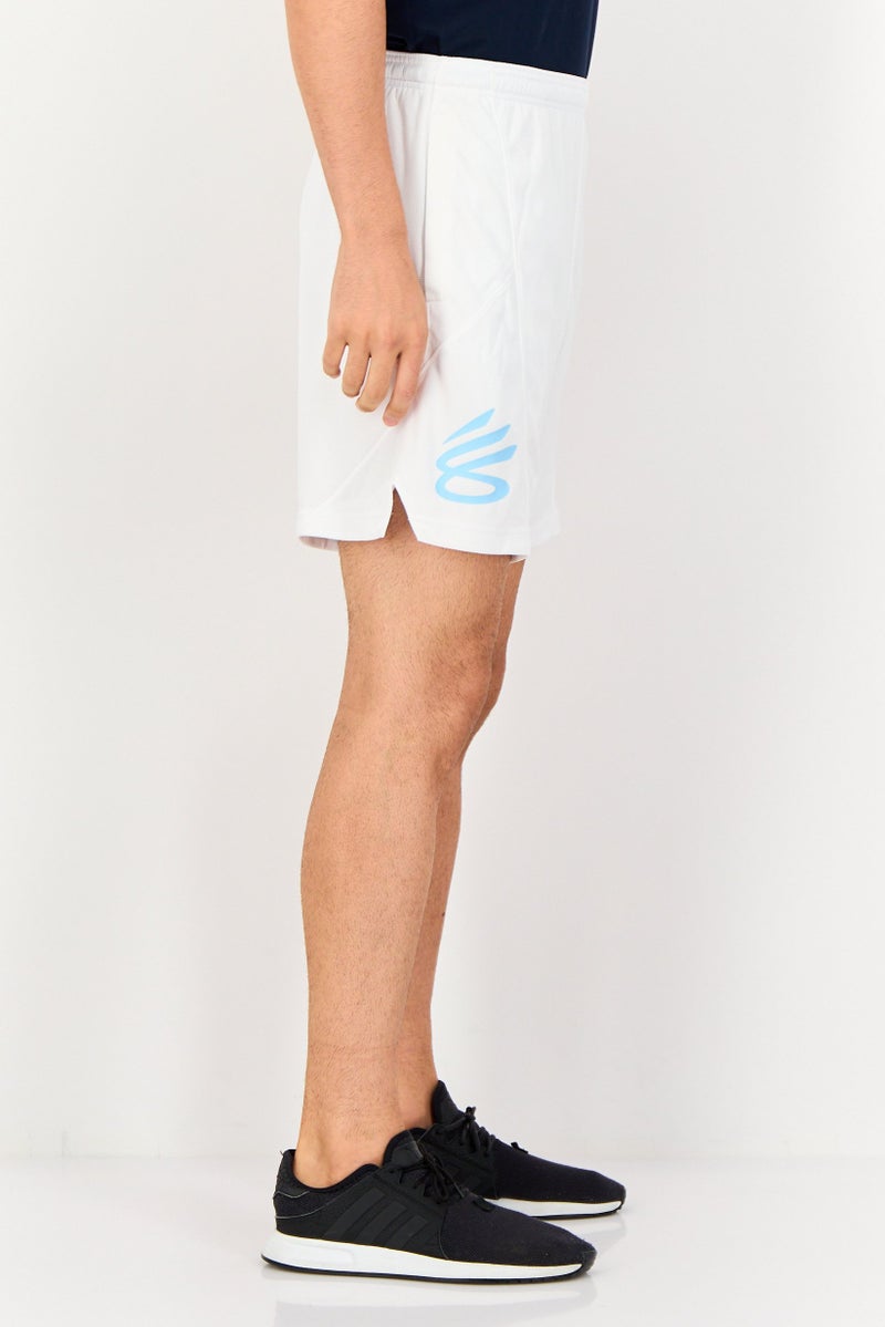 UNDER ARMOUR Men Loose Fit Outdoor Shorts, White - Image 4