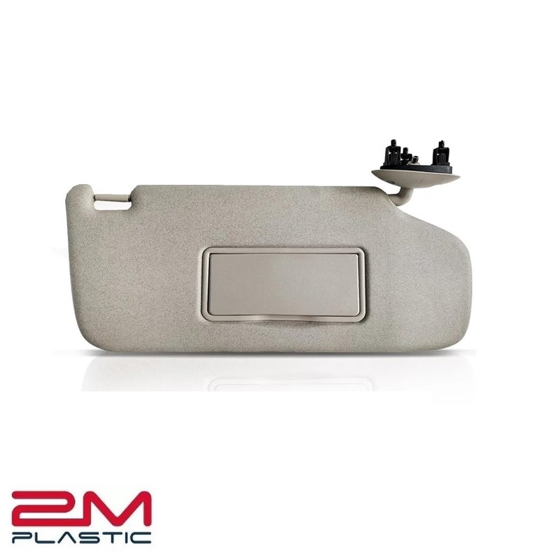 2M PLASTIC Sun Visor for Chevy Blazer S10 1995-2005 Driver & Passenger OE Quality (Gray) - Image 3