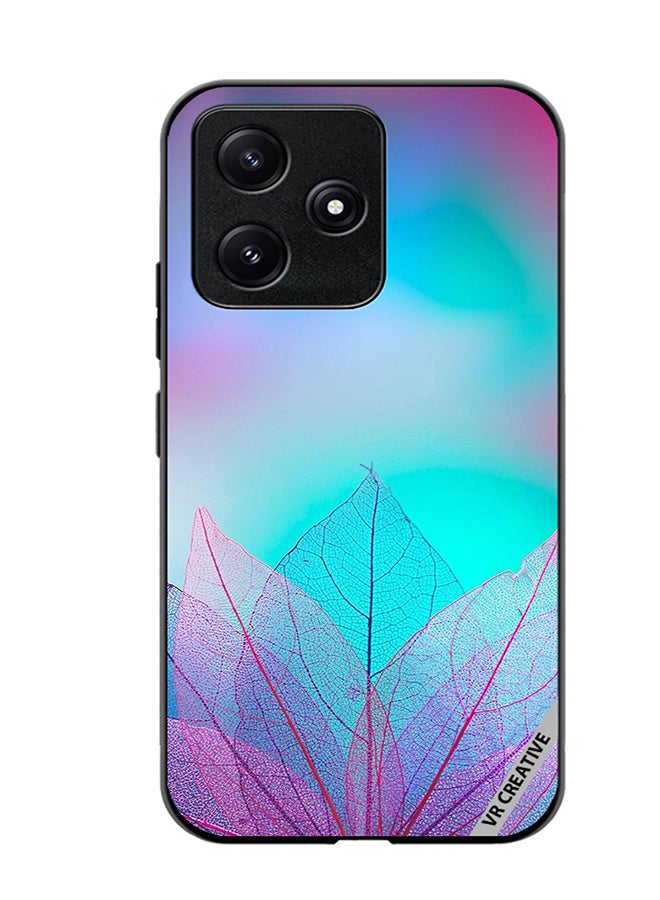 VR CREATIVE Protective Case Cover For Xiaomi Poco M6 Pro 5G Flower Design Multicolour - Image 1